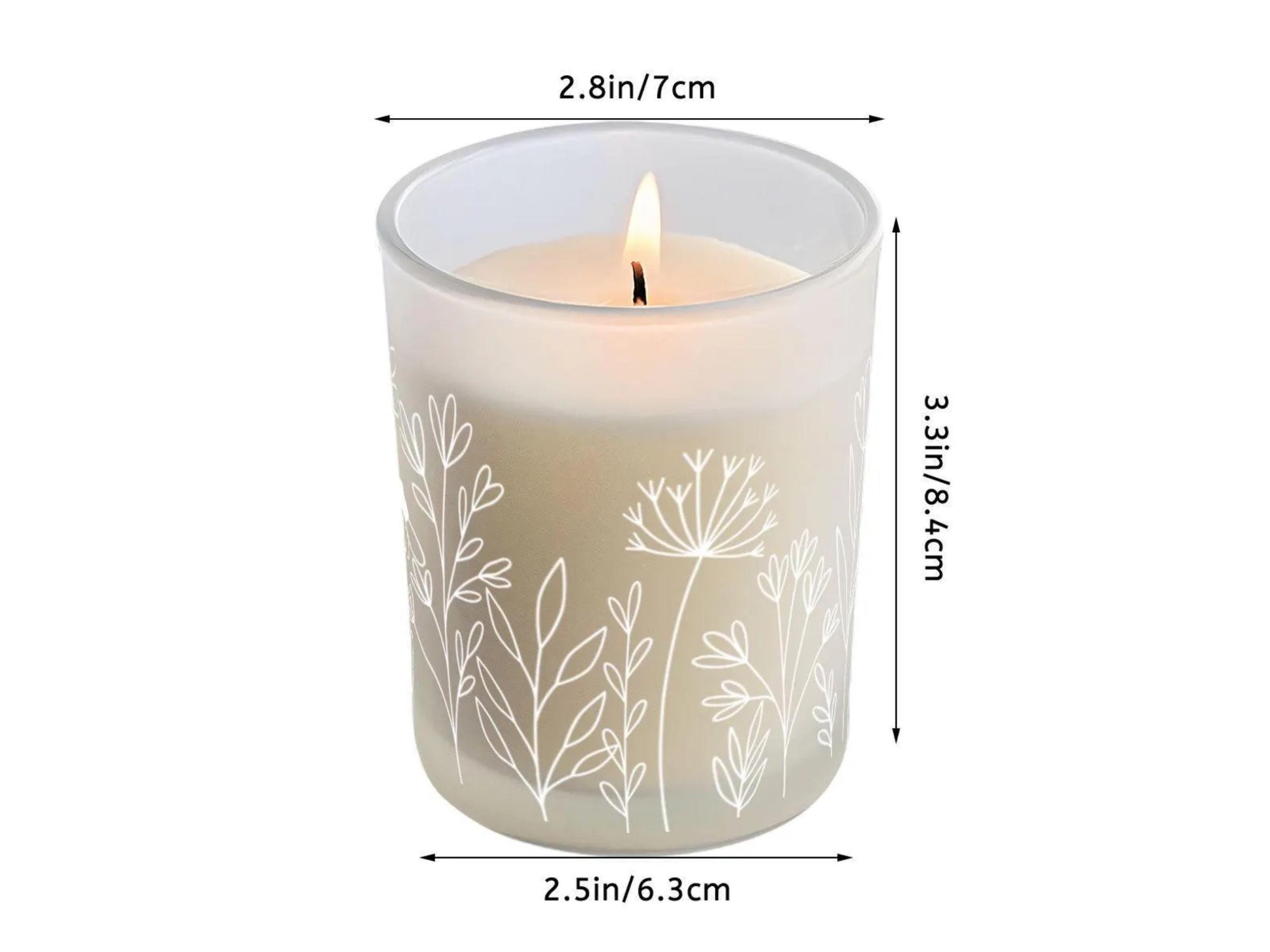 Wildflowers Candle Warmer Lamp For End Table Candle Scented Soy Wax Warmer Candle Lamp Housewarming Gift For Her Candle Gifting Idea Mom
