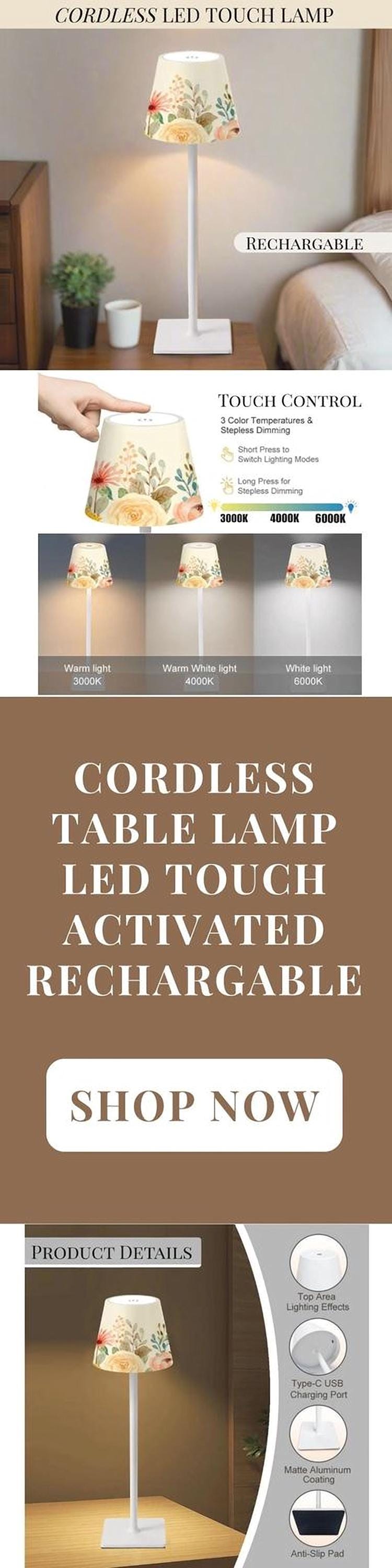 Cordless Table Lamp LED Touch Activated Desk Lamp Floral Rechargeable Lamp for Nightstand Dimmable Table Lamp Stepless Dimming By Touch Lamp Cordless Table Lamp LED Touch Activated Desk Lamp Floral Rechargeable Lamp for Nightstand Dimmable Table Lamp Stepless Dimming By Touch Lamp Cordless Table Lamp LED Touch Activated Desk Lamp Floral Rechargeable Lamp for Nightstand Dimmable Table Lamp Stepless Dimming By Touch Lamp