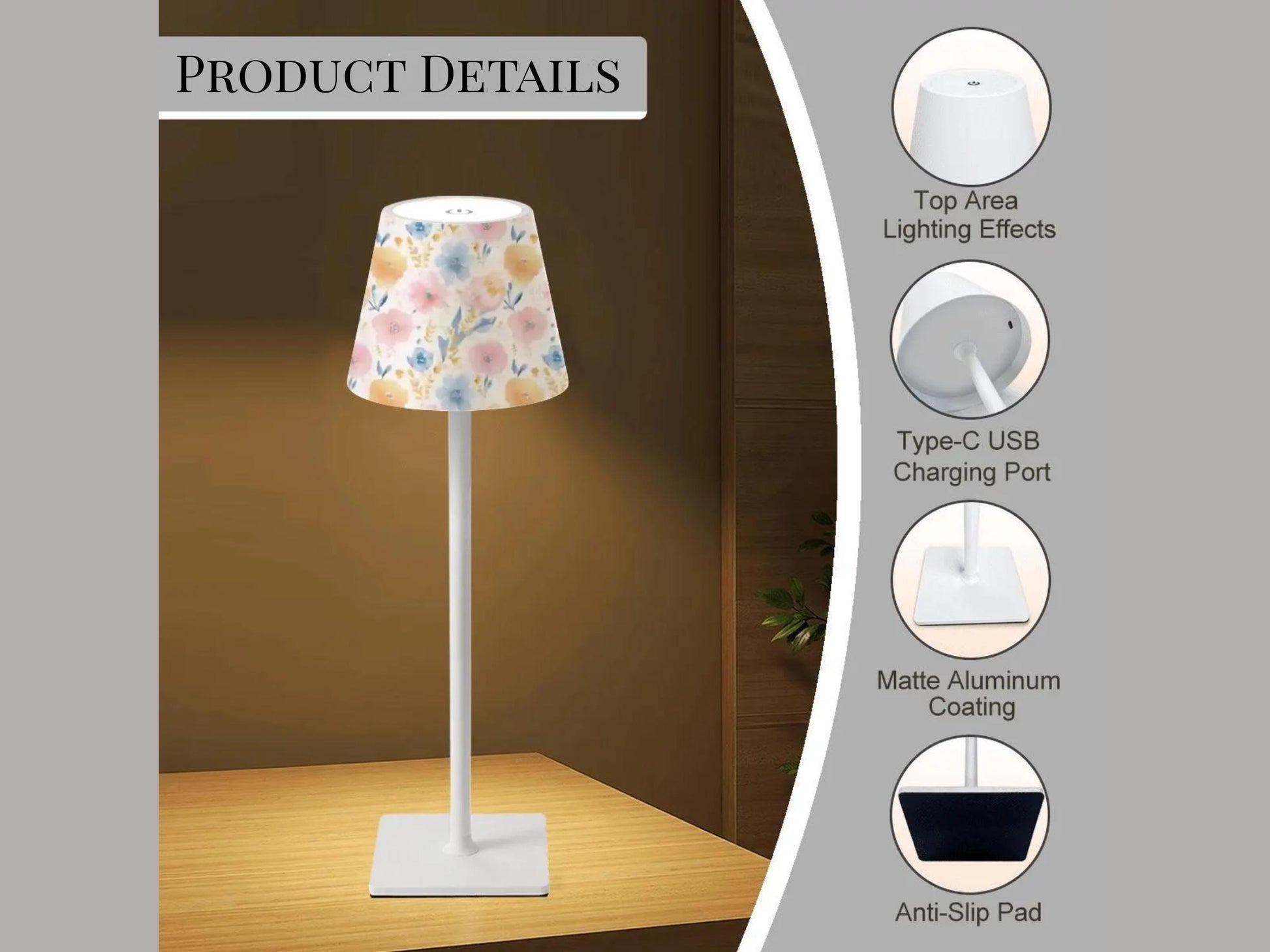 Floral Cordless Table Lamp LED Touch Activated Desk Lamp Rechargeable Lamp for Nightstand Dimmable Table Lamp Stepless Dimming By Touch Lamp Floral Cordless Table Lamp LED Touch Activated Desk Lamp Rechargeable Lamp for Nightstand Dimmable Table Lamp Stepless Dimming By Touch Lamp Floral Cordless Table Lamp LED Touch Activated Desk Lamp Rechargeable Lamp for Nightstand Dimmable Table Lamp Stepless Dimming By Touch Lamp