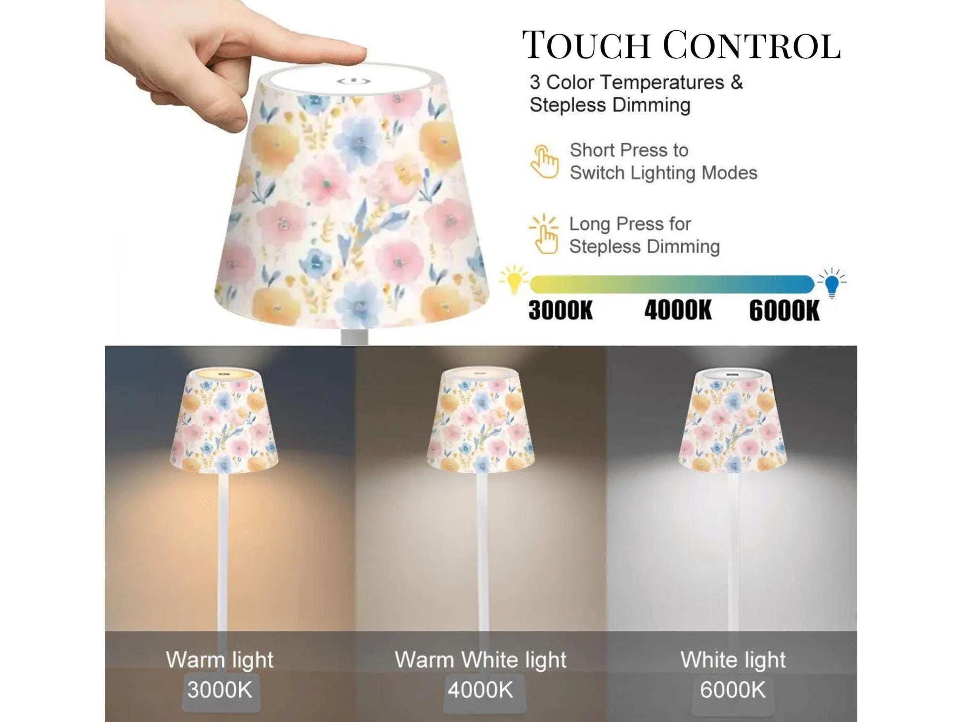 Floral Cordless Table Lamp LED Touch Activated Desk Lamp Rechargeable Lamp for Nightstand Dimmable Table Lamp Stepless Dimming By Touch Lamp Floral Cordless Table Lamp LED Touch Activated Desk Lamp Rechargeable Lamp for Nightstand Dimmable Table Lamp Stepless Dimming By Touch Lamp Floral Cordless Table Lamp LED Touch Activated Desk Lamp Rechargeable Lamp for Nightstand Dimmable Table Lamp Stepless Dimming By Touch Lamp