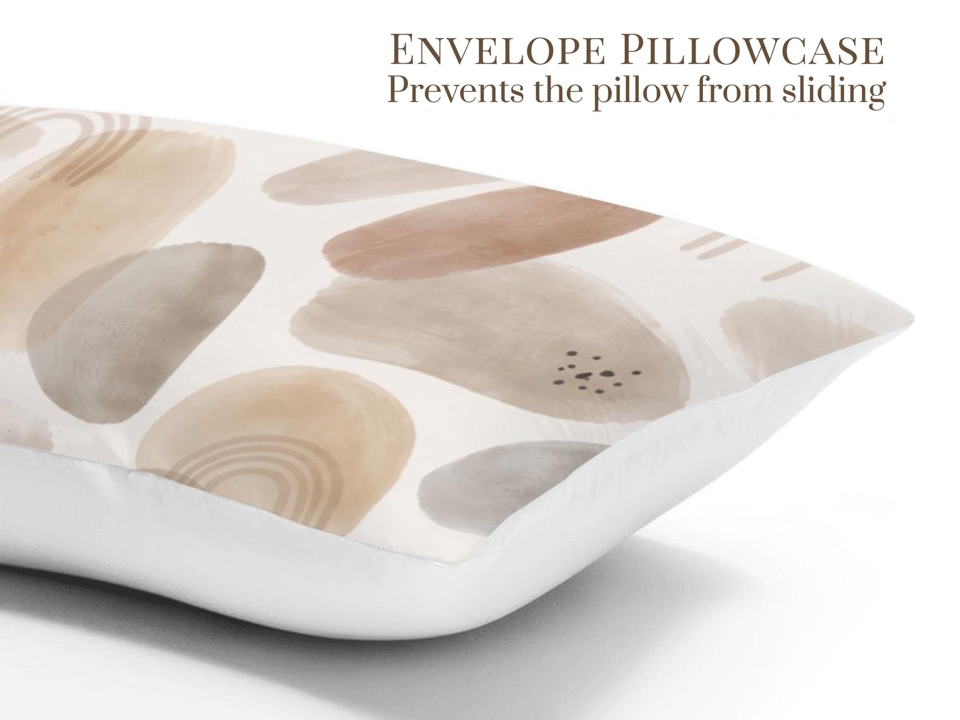 Comforter Set Neutral Organic Abstract Modern Minimal Bedding Cream Taupe Boho Bed Set Scandi Bedroom Decor King Queen Full Twin Pillowcase