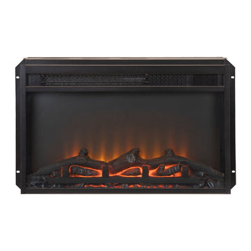 Classic Style Fireplace - Black, Electric, 23 Inches