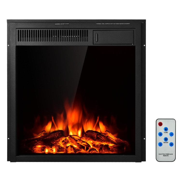 Olympia Bay, Inc as show 22.5 Inch Electric Fireplace Insert Freestanding and Recessed Heater
