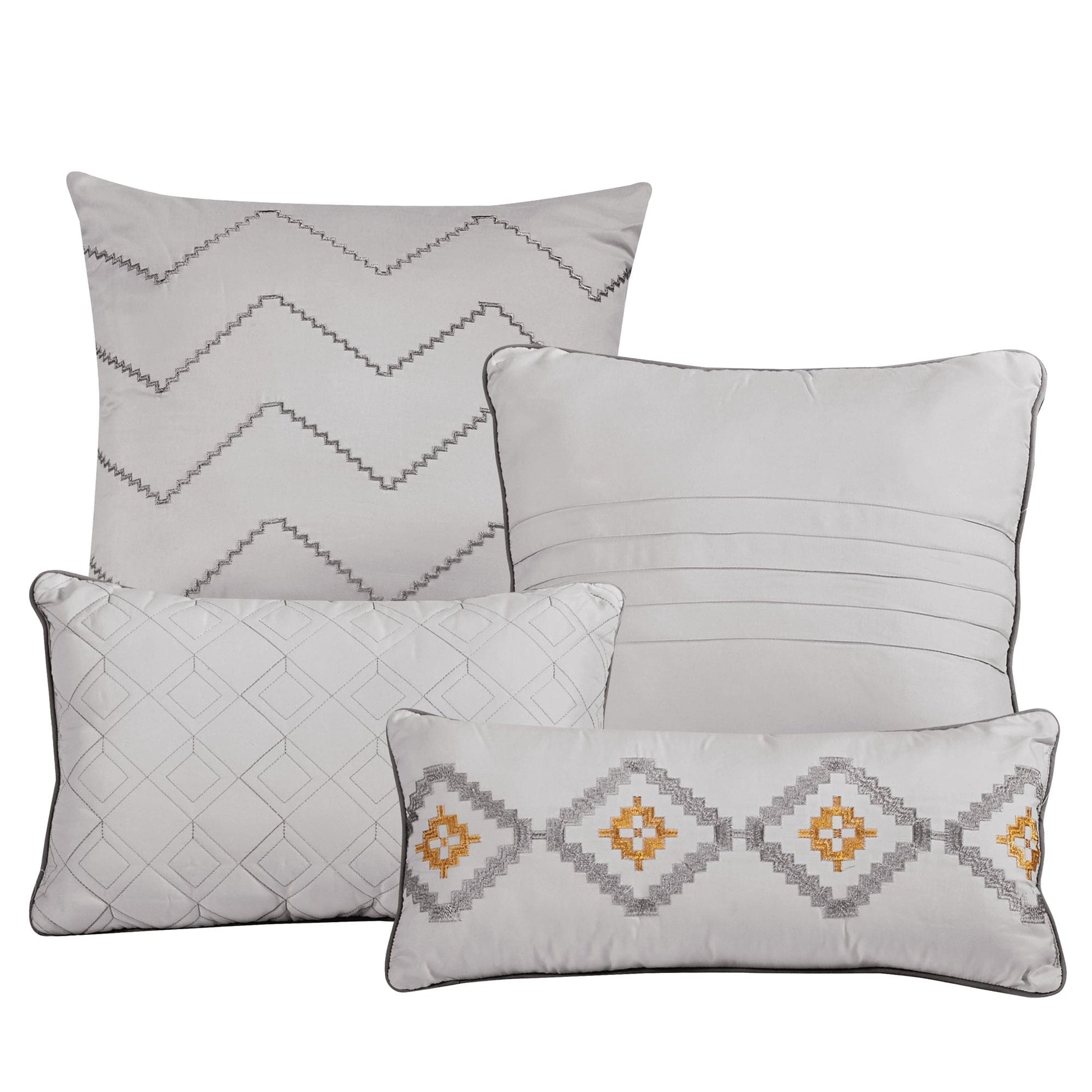 Olympia Bay, Inc Bedding Brona 7PC COMFORTER SET