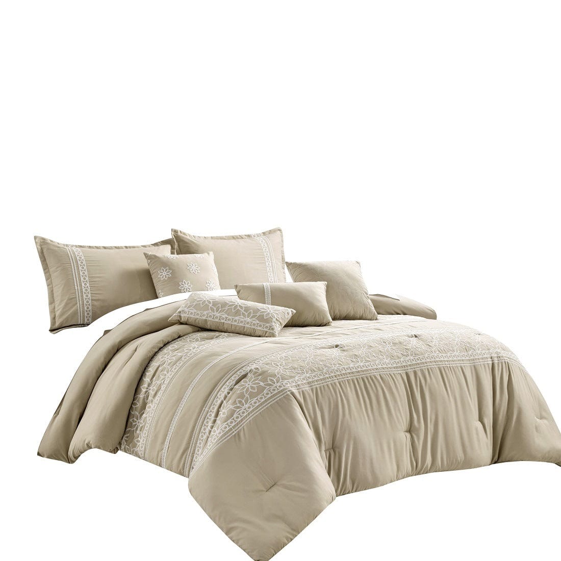 Olympia Bay, Inc Bedding HYPATIA 7PC COMFORTER SET