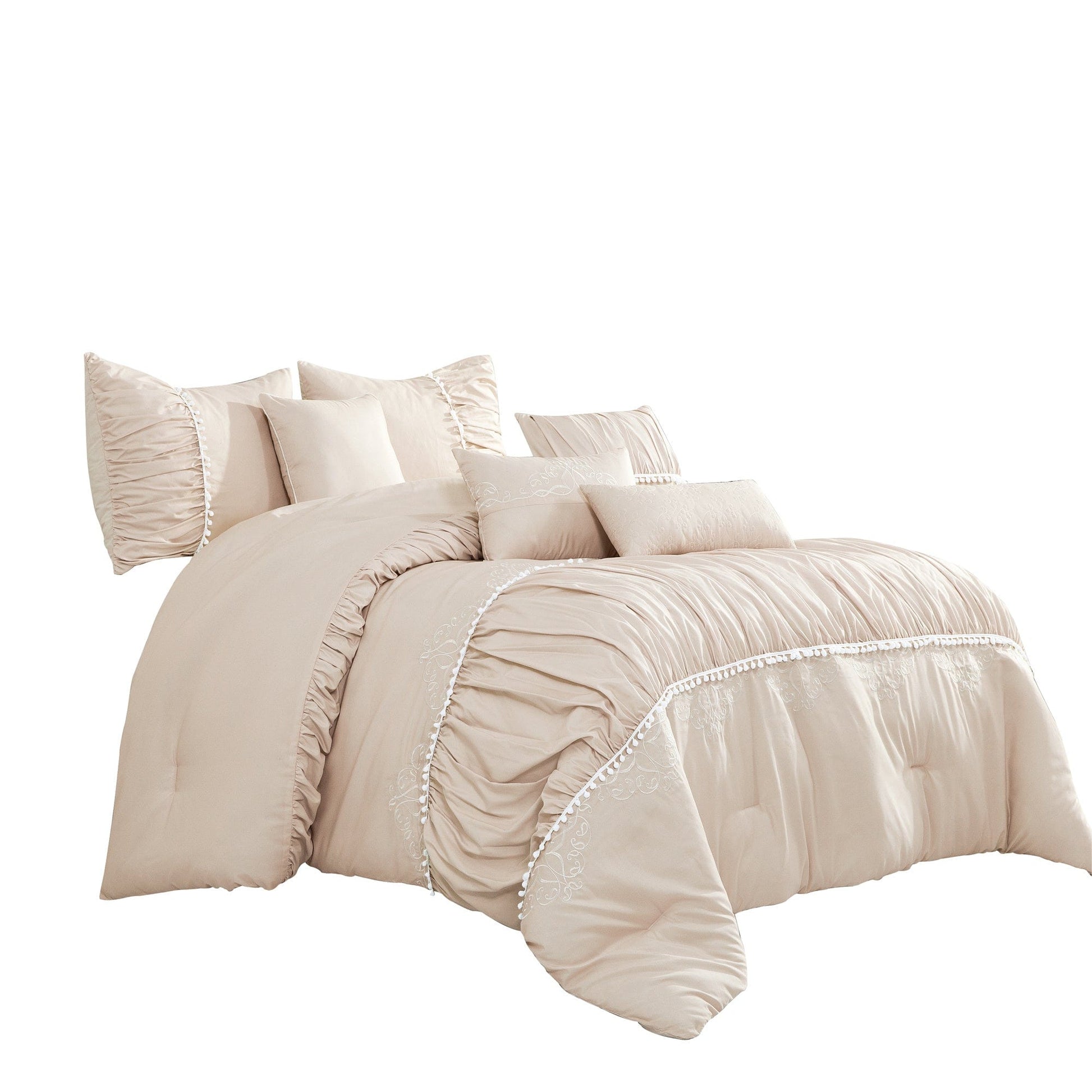 Olympia Bay, Inc Bedding HYPATIA 7PC COMFORTER SET