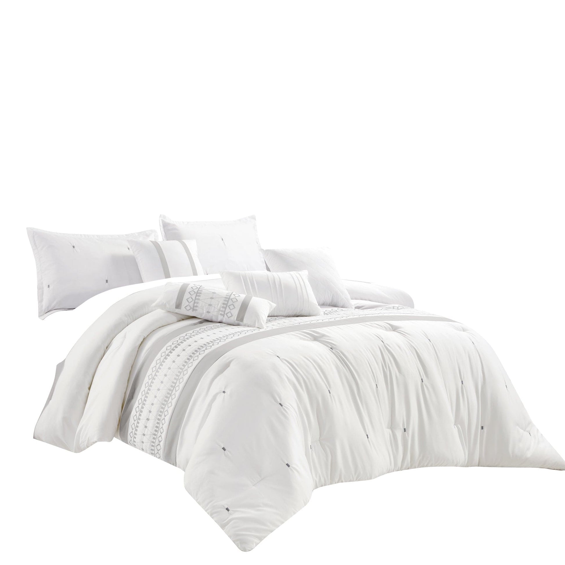 Olympia Bay, Inc Bedding KRITI 7PC COMFORTER SET