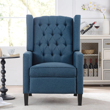 27in Wide Manual Wing Chair Recliner