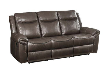 ACME Lydia Motion Sofa, Brown Leather Aire