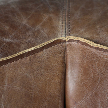 ACME Brancaster Sofa in Retro Brown Top Grain Leather 53545