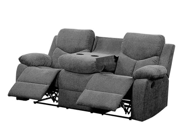 ACME Kalen Sofa (Motion), Gray Chenille