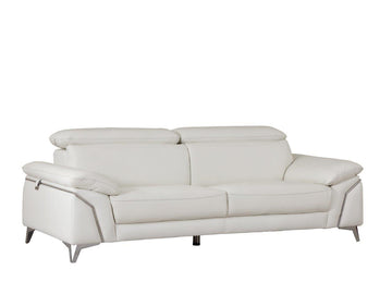 Global United Top Grain Italian Leather Sofa