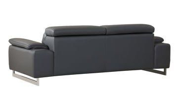 Global United Top Grain Italian Leather Sofa